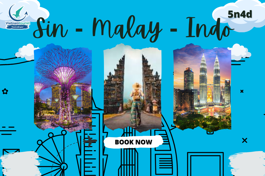 [Đoàn Singapore 6n5đ] | Singapore – Malaysia – Indonesia | Khởi hành chuyến hành trình đến vùng đất mới lạ với những