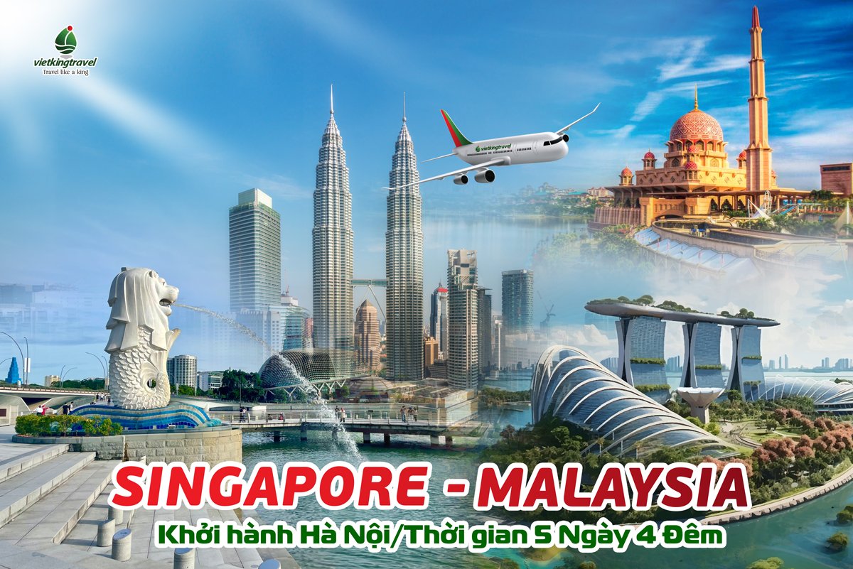 [Đoàn Singapore 6n5đ] | Singapore – Malaysia – Indonesia | Khởi hành chuyến hành trình đến vùng đất mới lạ với những