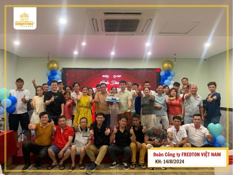 Đoàn Công ty FREDTON VIỆT NAM – Nha Trang – Khởi hành ngày 14/8/2024